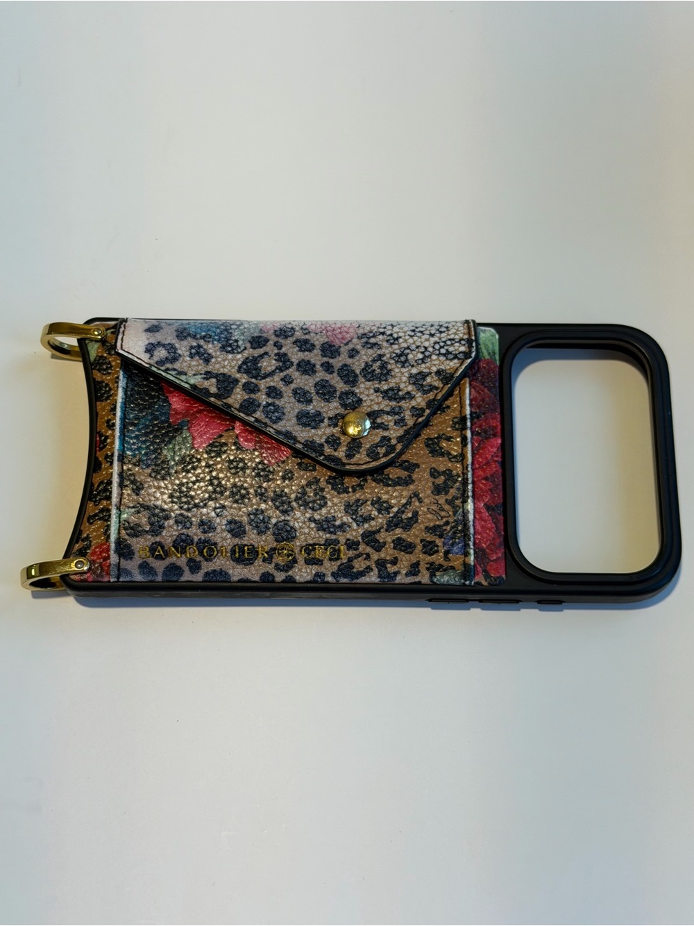 Bandolier Valentina Phone Case (ONLY) Ceci Dark Floral Cheetah iPhone 17 ProMax - Picture 9 of 16